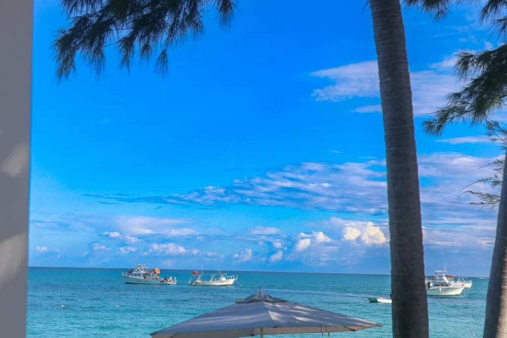 Ocean view from Beaches Turks & Caicos Resort on Grace Bay, Providenciales