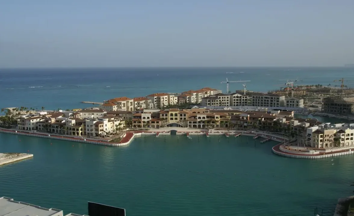 Cap Cana marina resort view in Punta Cana