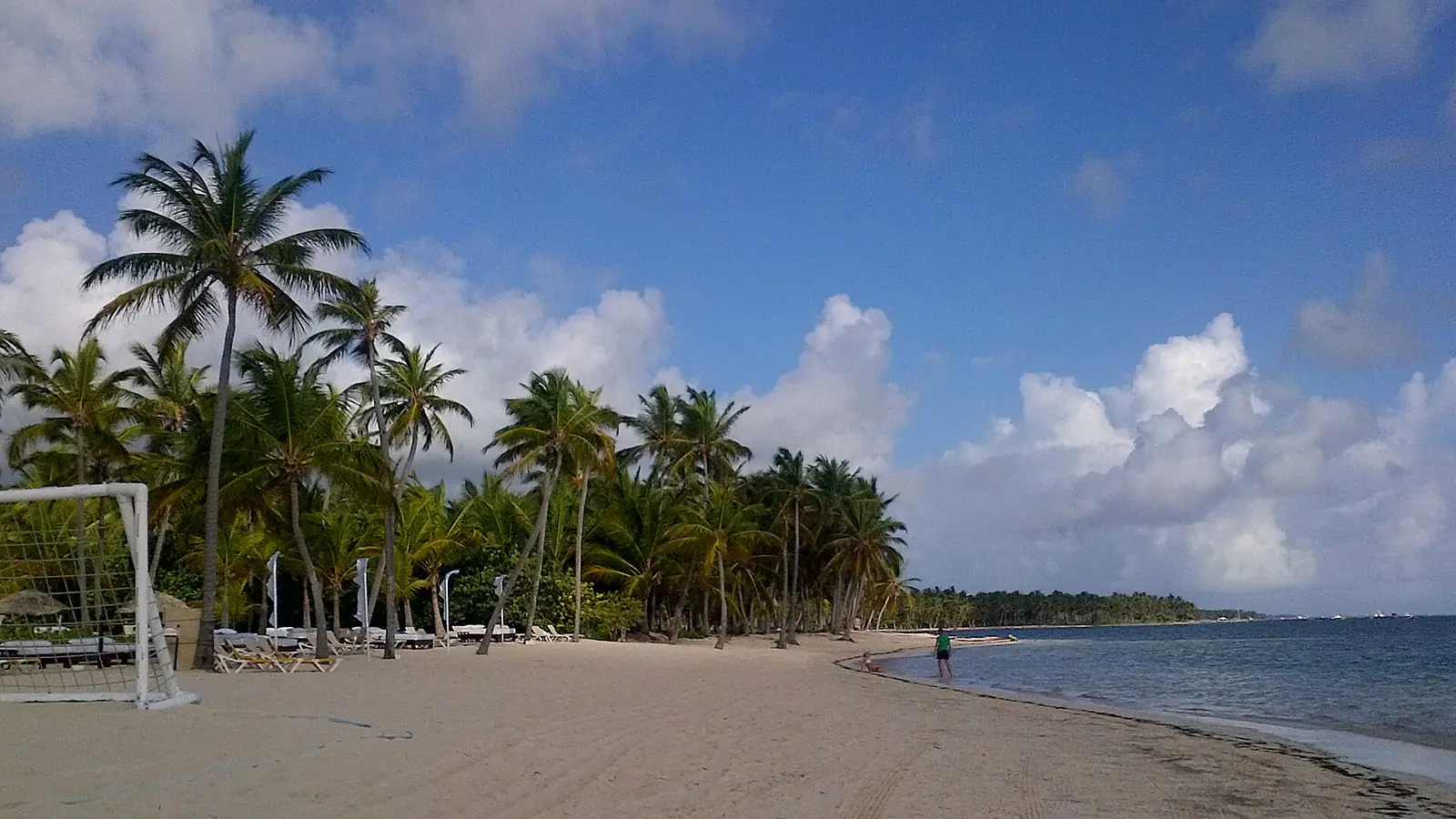 Punta Cana beach near Catalonia Royal Bavaro adults-only resort